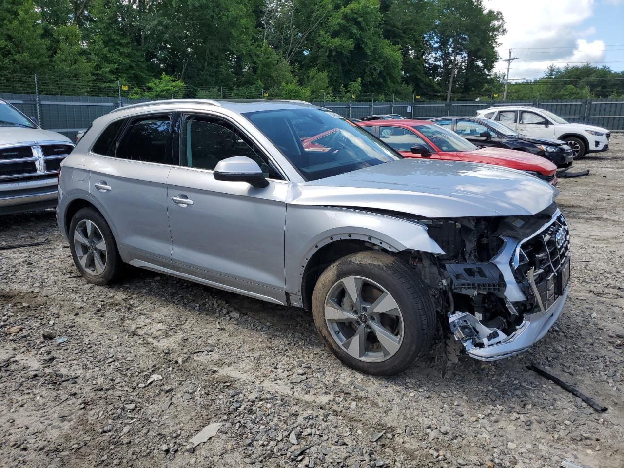 2022 AUDI Q5 PREMIUM PLUS 40 VIN:WA1BBAFY0N2137211