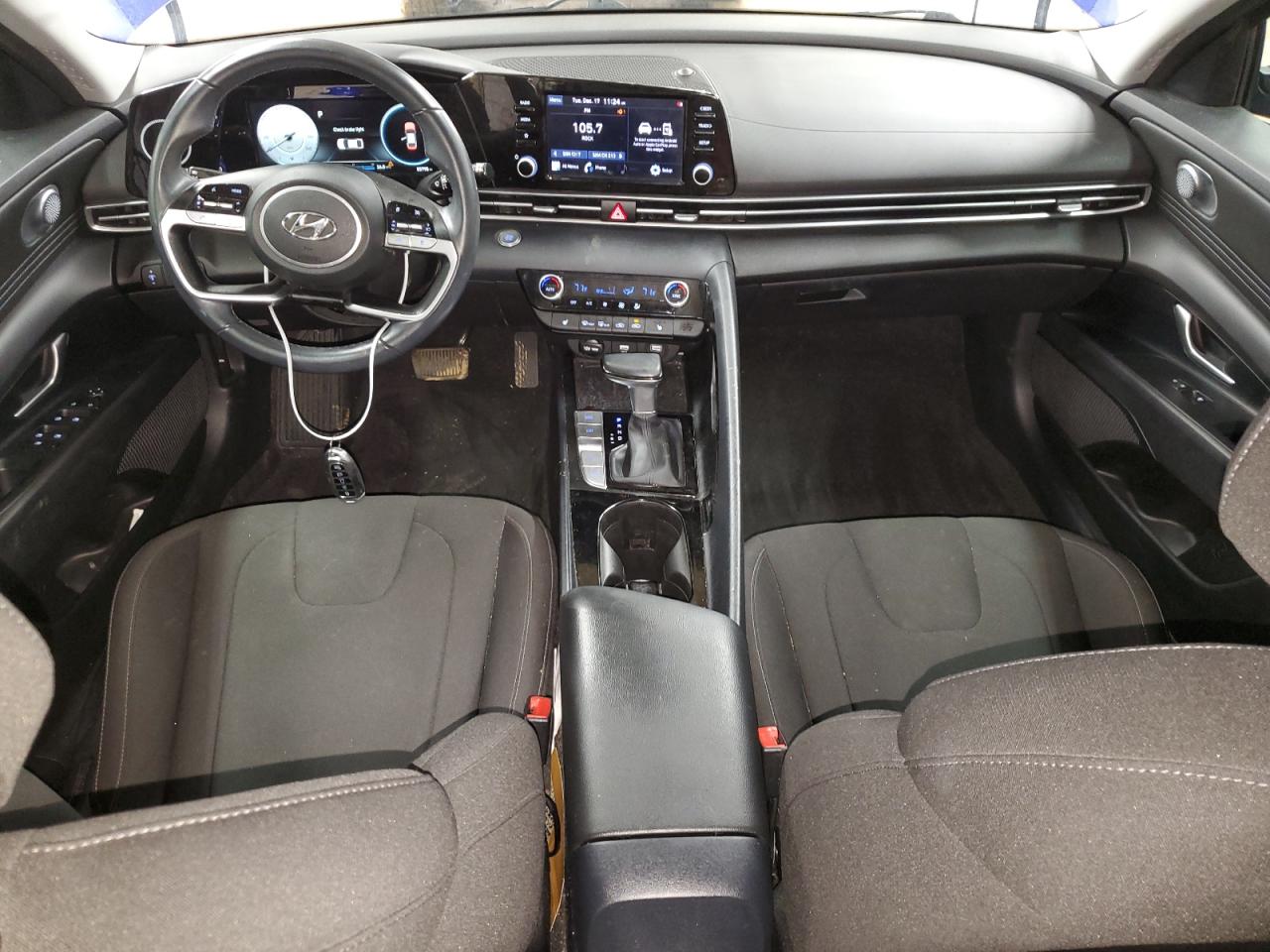 2022 HYUNDAI ELANTRA SEL VIN:5NPLS4AG2NH066599