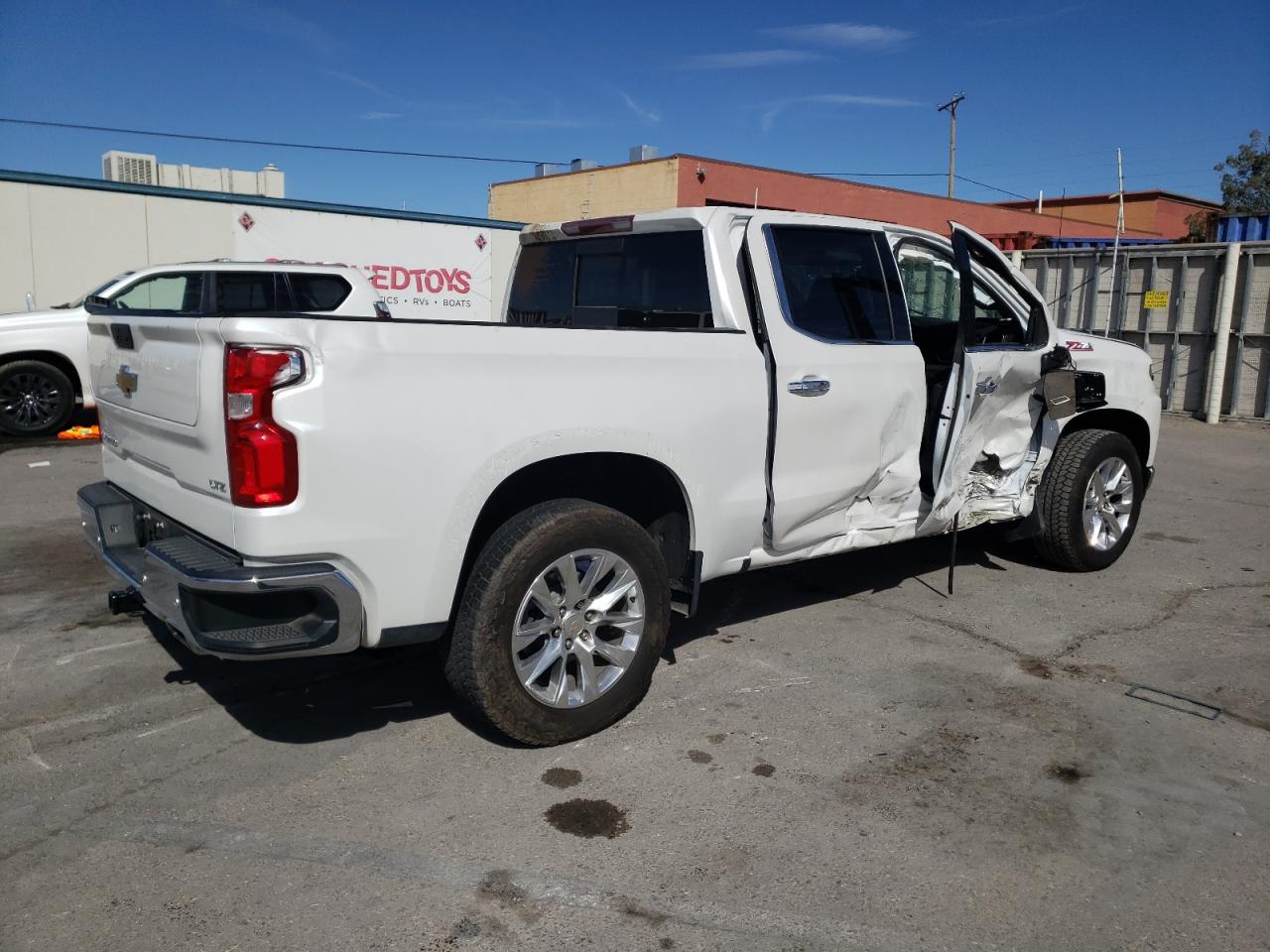 2022 CHEVROLET SILVERADO LTD K1500 LTZ VIN:3GCUYGEL5NG183596