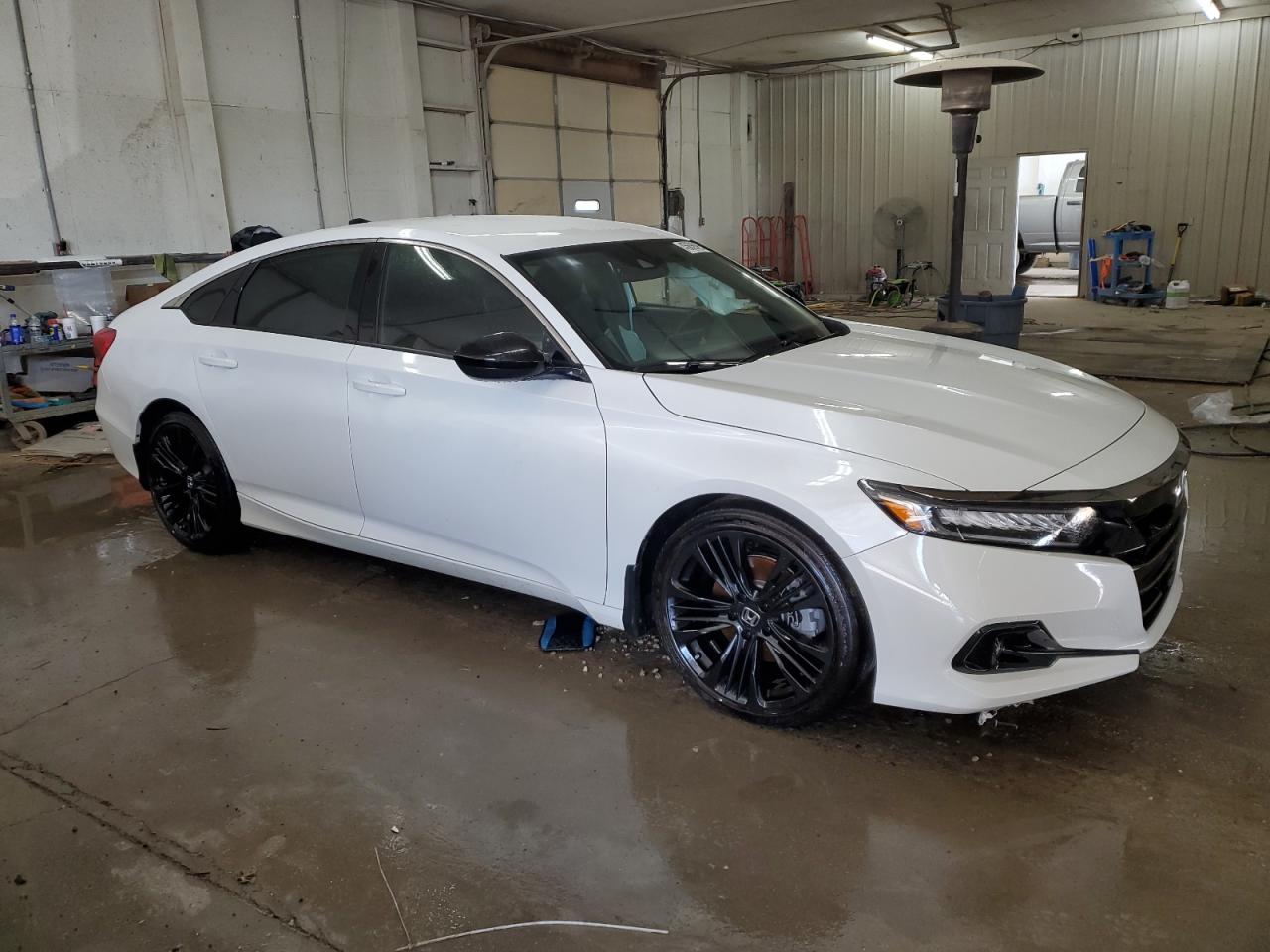 2022 HONDA ACCORD SPORT VIN:1HGCV1F37NA100802