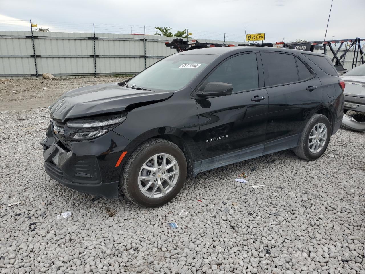 2022 CHEVROLET EQUINOX LS VIN:2GNAXHEV5N6124502