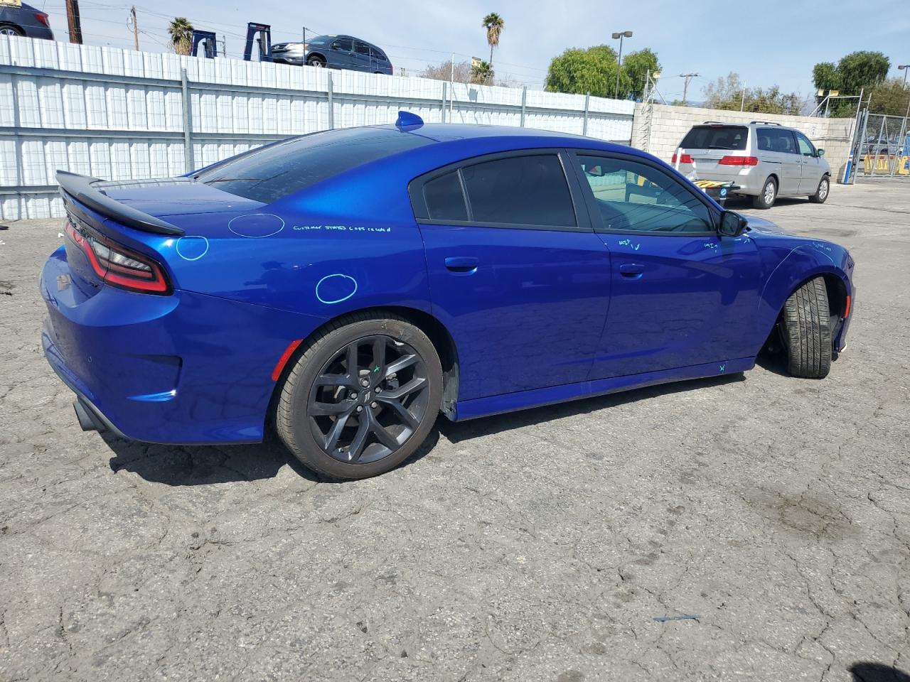 2022 DODGE CHARGER GT VIN:2C3CDXHG0NH141413