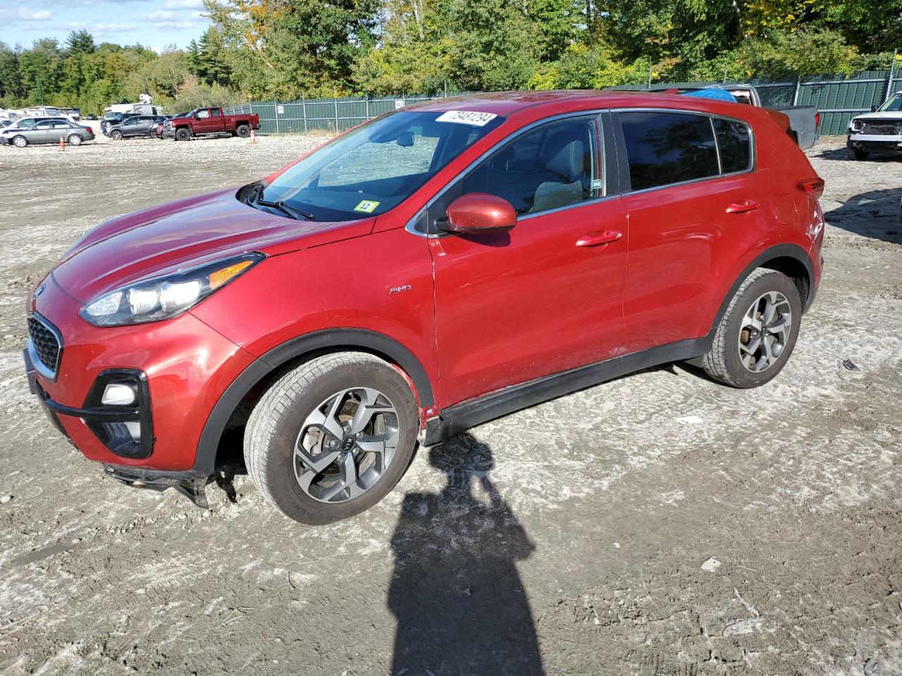 2022 KIA SPORTAGE LX VIN:KNDPMCACXN7003208