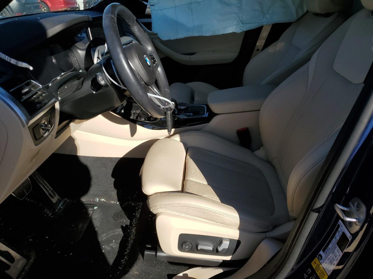 2022 BMW X3 XDRIVE30I VIN:5UX53DP09N9J36655