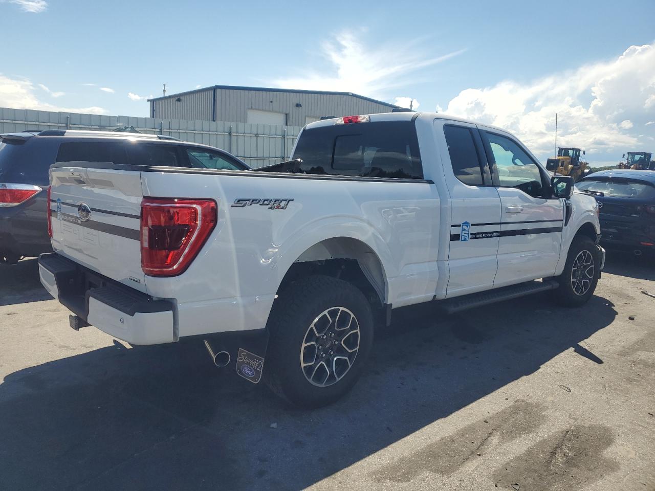 2023 FORD F150 SUPER CAB VIN:1FTEX1EP8PKD50486