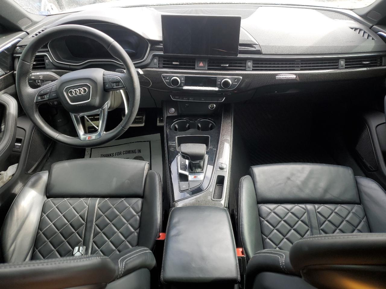 2022 AUDI S5 PREMIUM PLUS VIN:WAUC4CF52NA039905