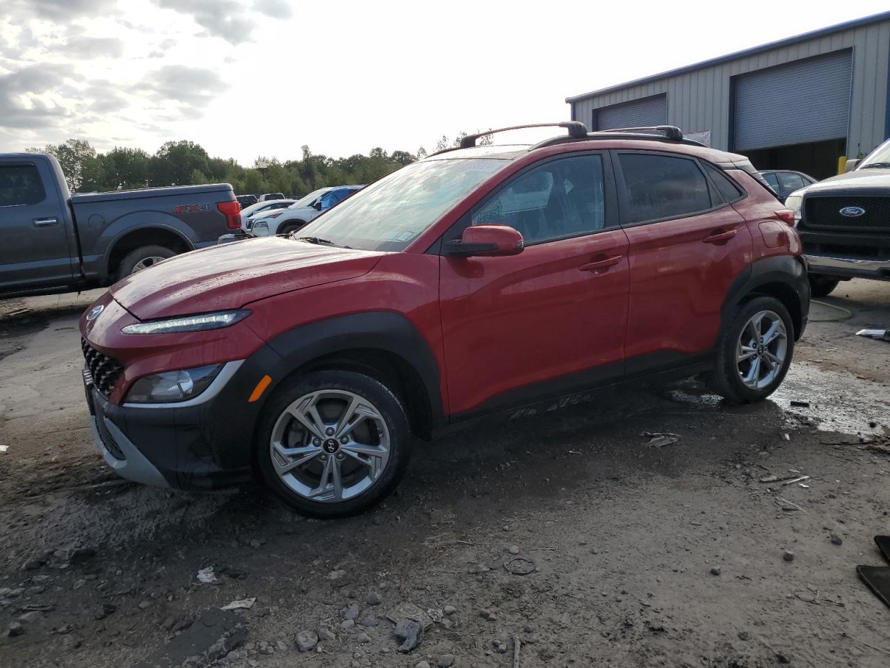 2022 HYUNDAI KONA SEL VIN:KM8K6CAB3NU762744