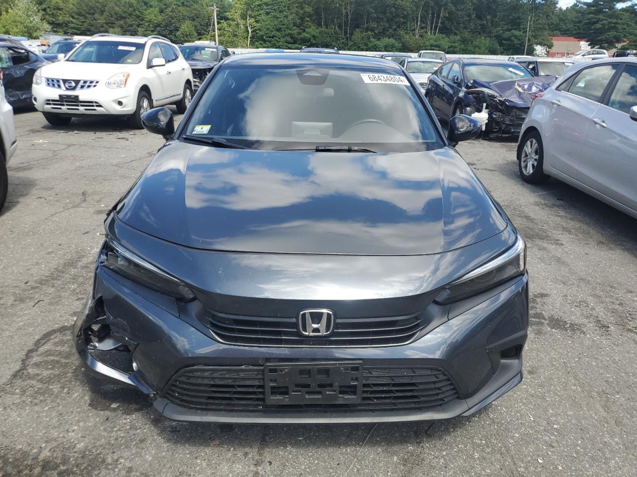 2022 HONDA CIVIC SPORT VIN:2HGFE2F51NH587436