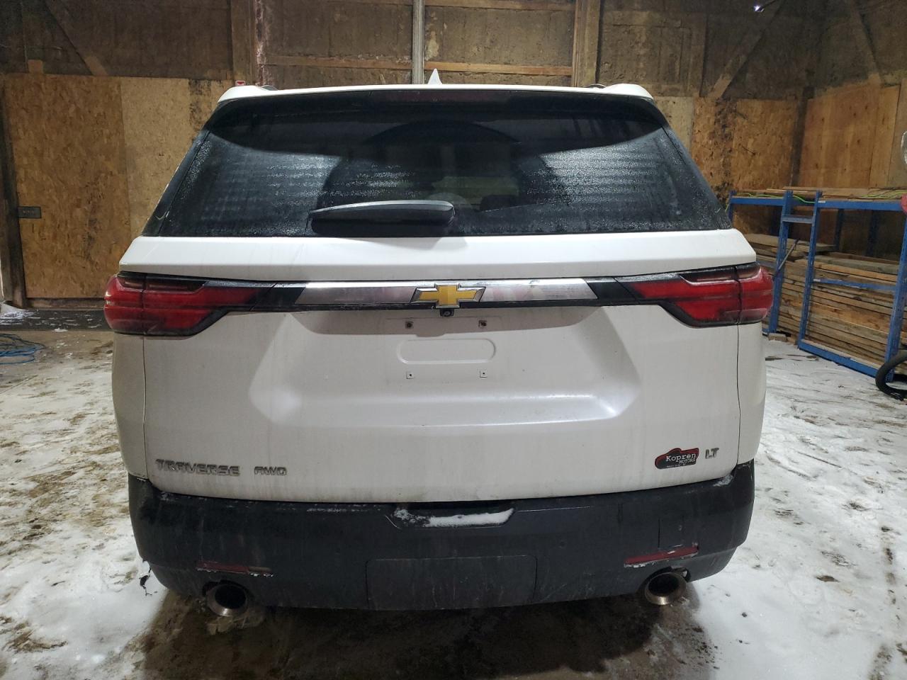 2022 CHEVROLET TRAVERSE LT VIN:1GNEVGKWXNJ108717