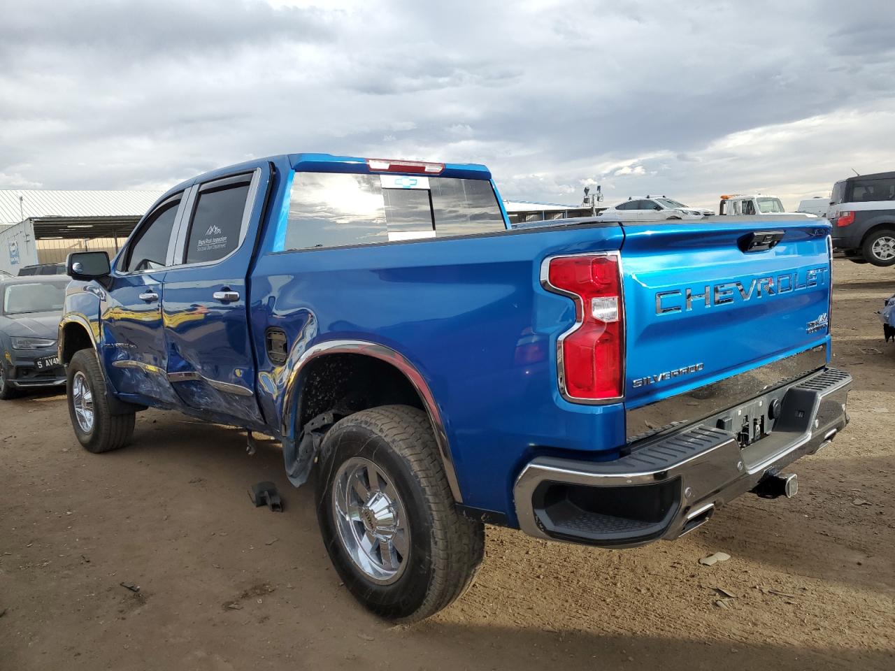 2022 CHEVROLET SILVERADO K1500 LTZ VIN:1GCUDGED3NZ638644