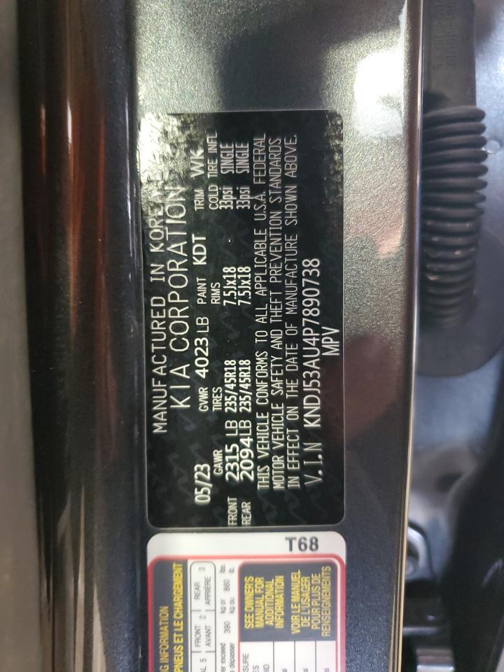 2023 KIA SOUL GT LINE VIN:KNDJ53AU4P7890738