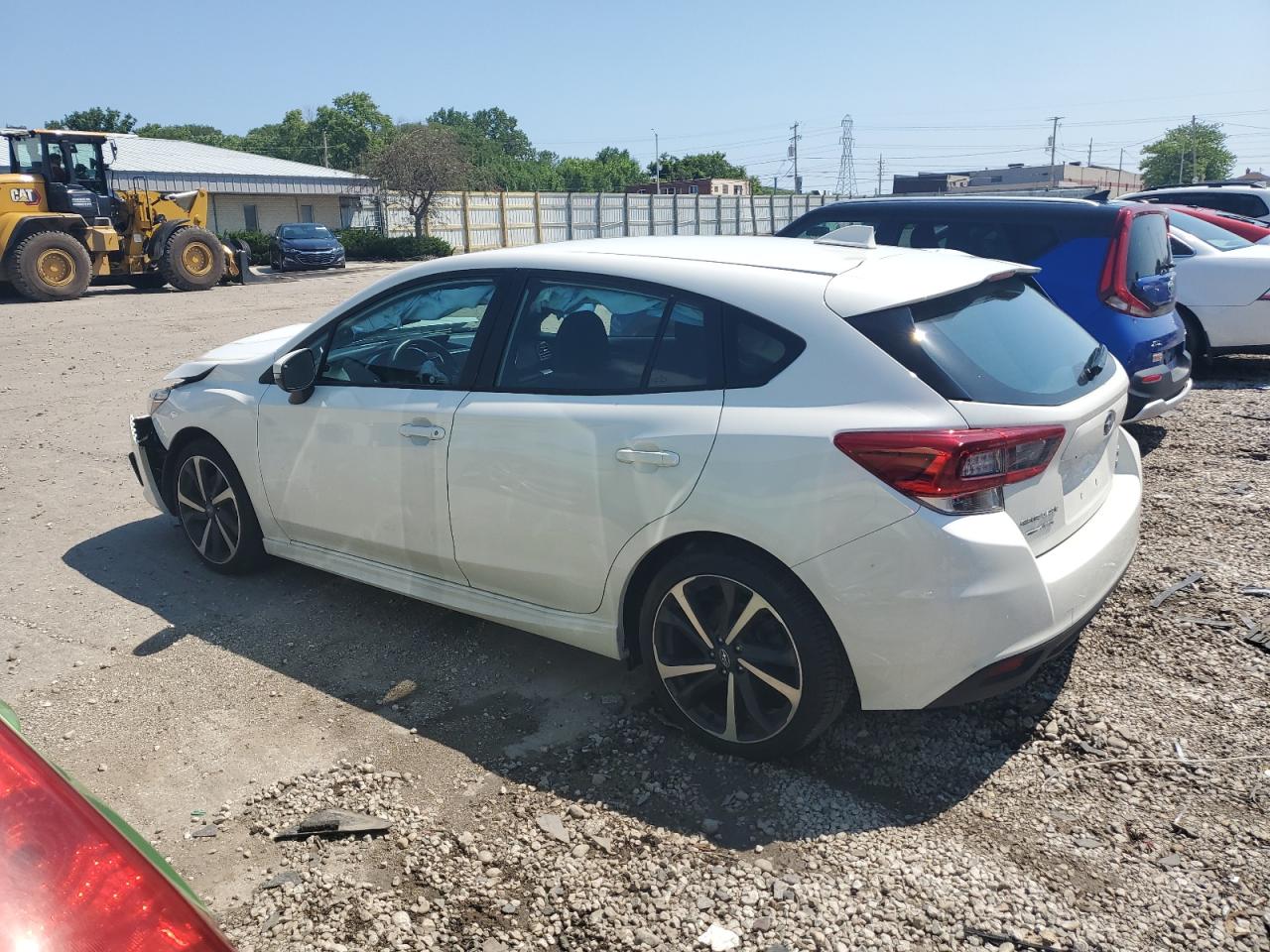 2022 SUBARU IMPREZA SPORT VIN:4S3GTAJ60N1714307