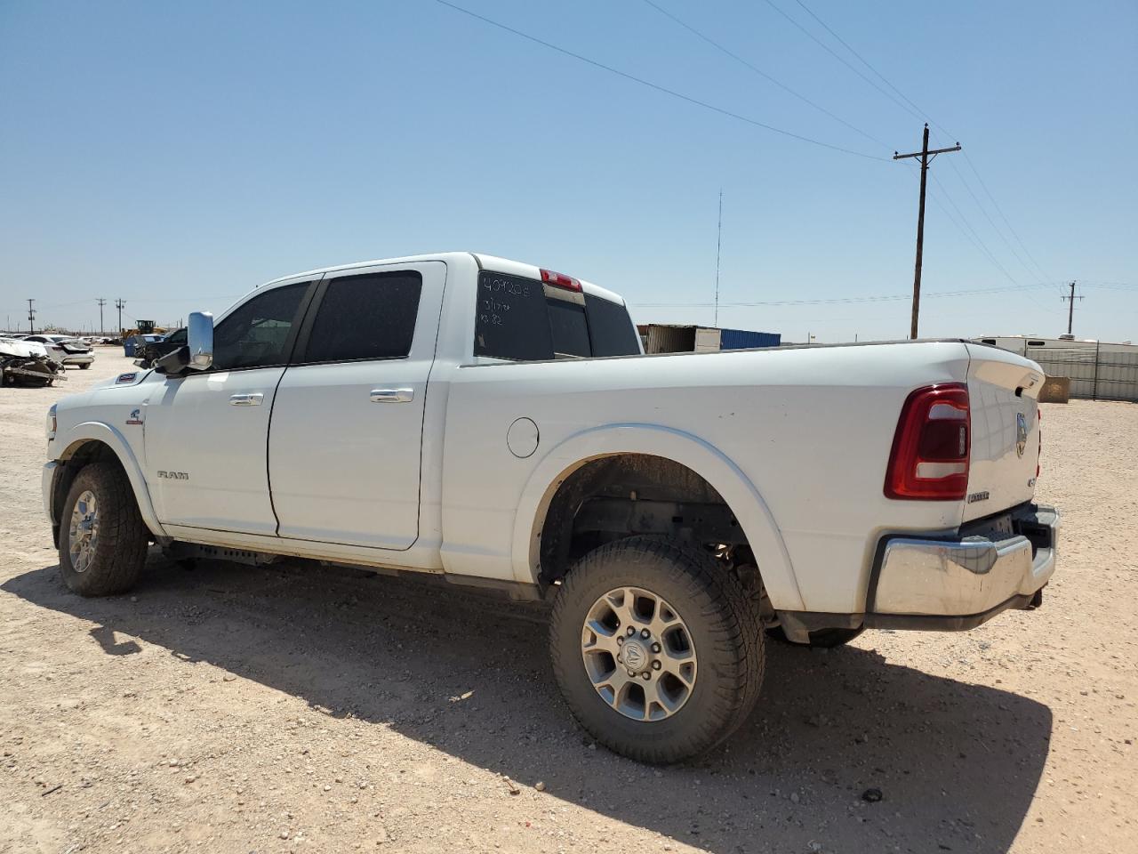 2022 RAM 2500 LARAMIE VIN:3C6UR5FL6NG423939