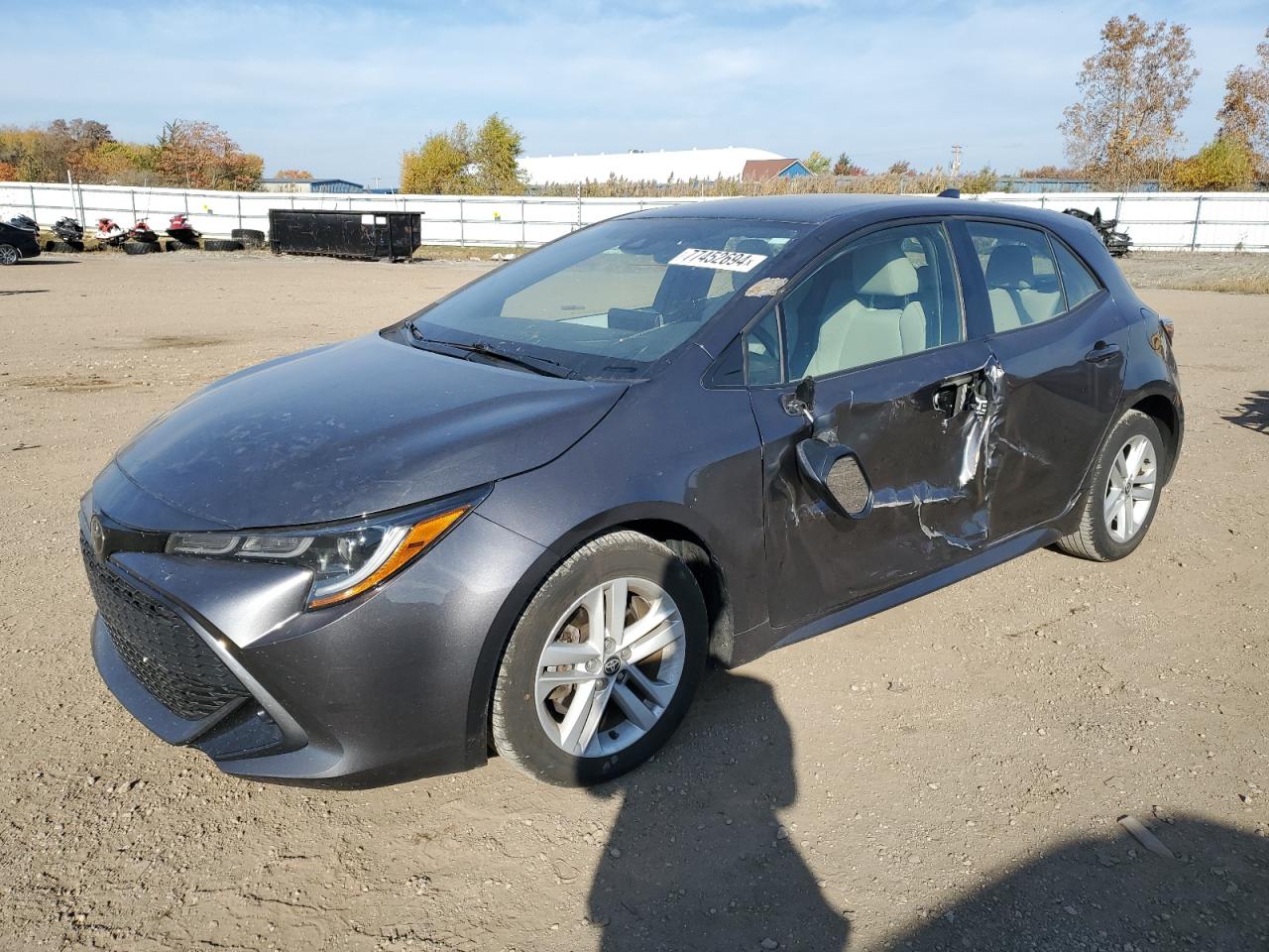 2022 TOYOTA COROLLA SE VIN:JTND4MBE1N3158709