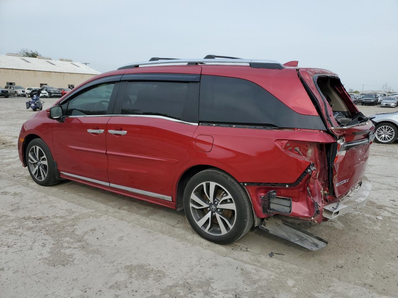 2022 HONDA ODYSSEY TOURING VIN:5FNRL6H87NB044291