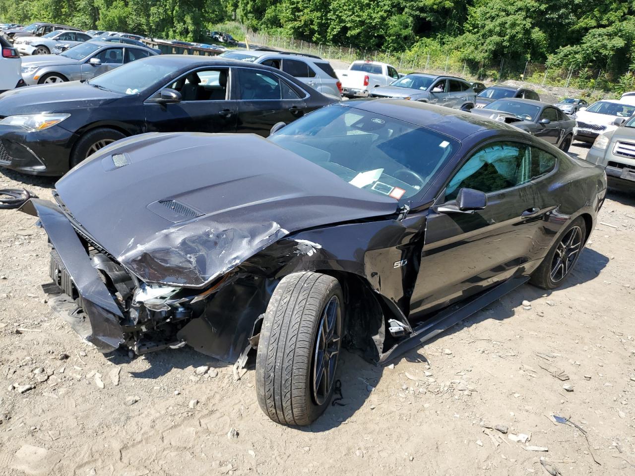 2022 FORD MUSTANG GT VIN:1FA6P8CF1N5133872