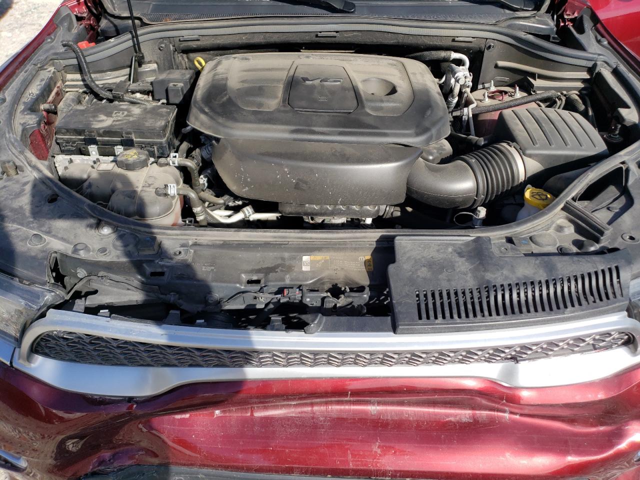 2022 DODGE DURANGO CITADEL VIN:1C4RDJEG7NC134758