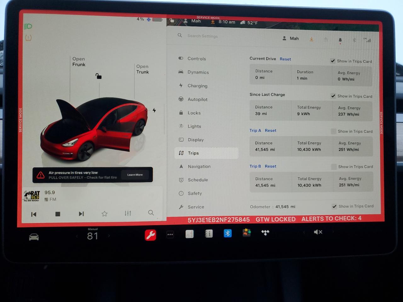 2022 TESLA MODEL 3  VIN:5YJ3E1EB2NF275845