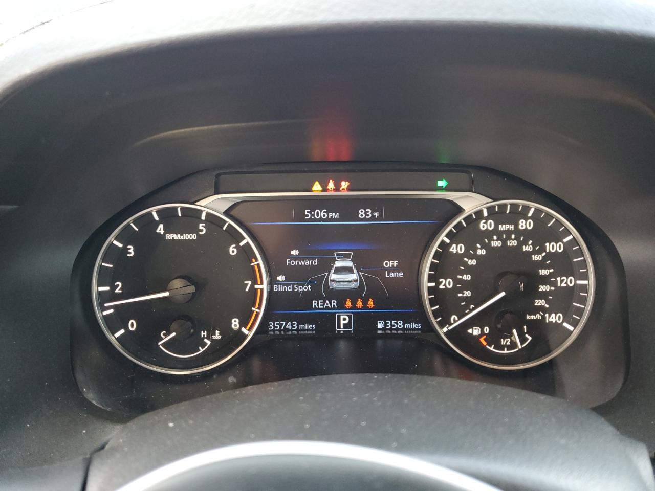2023 NISSAN ALTIMA SV VIN:1N4BL4DV2PN393919