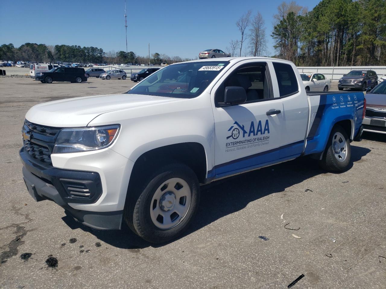2022 CHEVROLET COLORADO  VIN:1GCHSBEA6N1309161