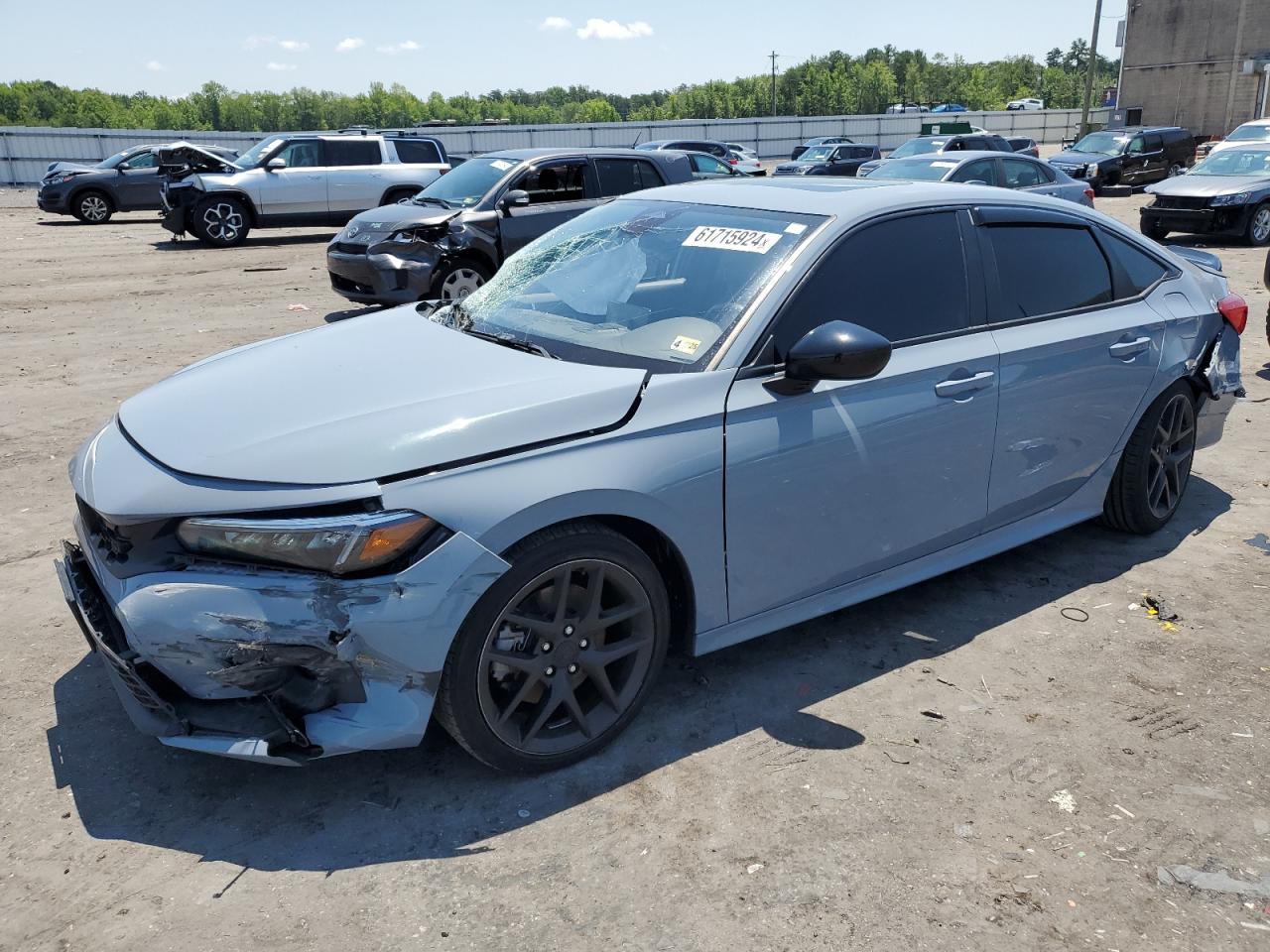 2022 HONDA CIVIC SI VIN:2HGFE1E52NH472985