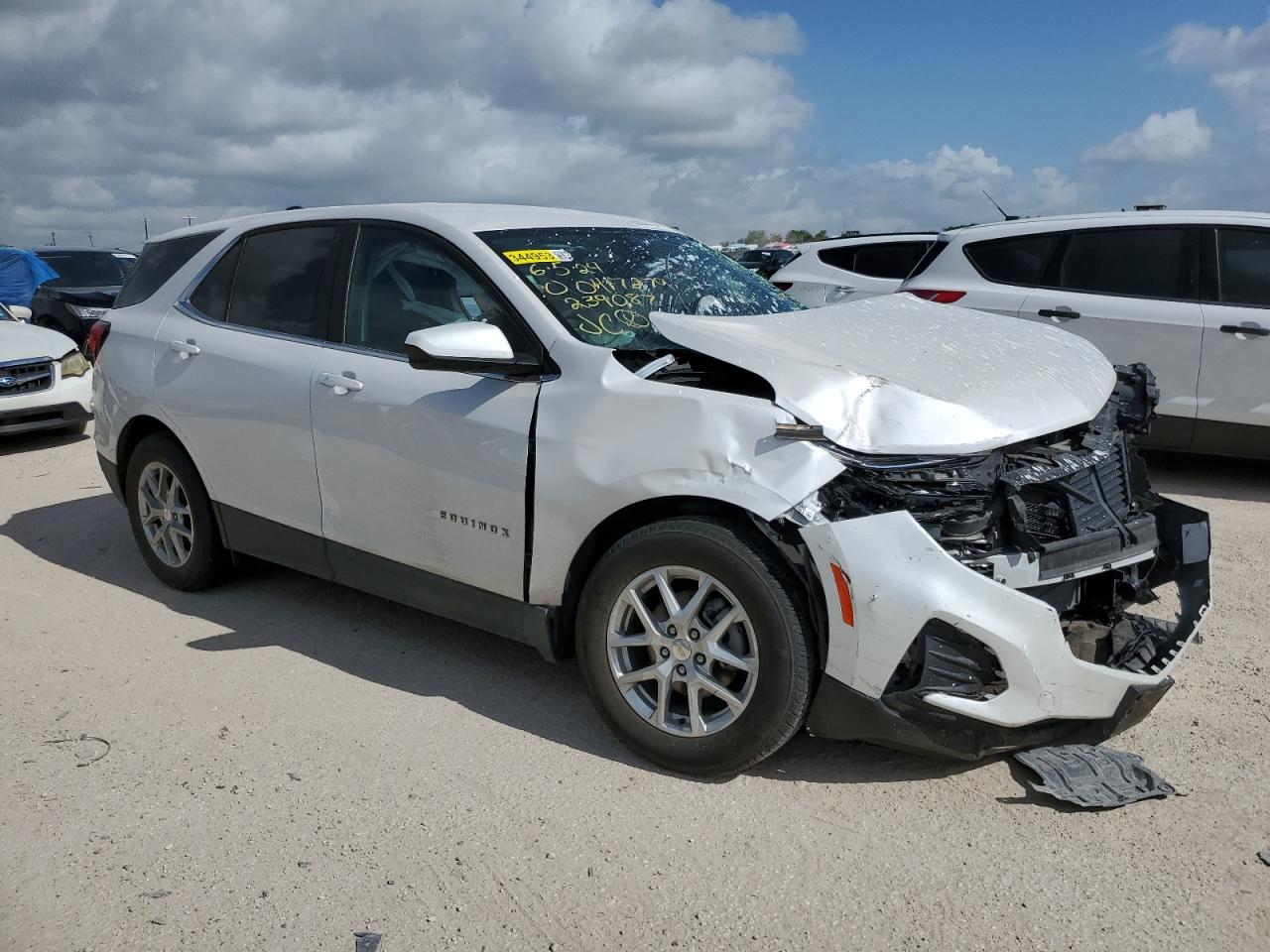 2022 CHEVROLET EQUINOX LT VIN:3GNAXUEV7NL239087