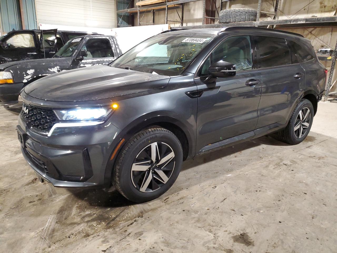 2022 KIA SORENTO S VIN:5XYRL4LC8NG159202