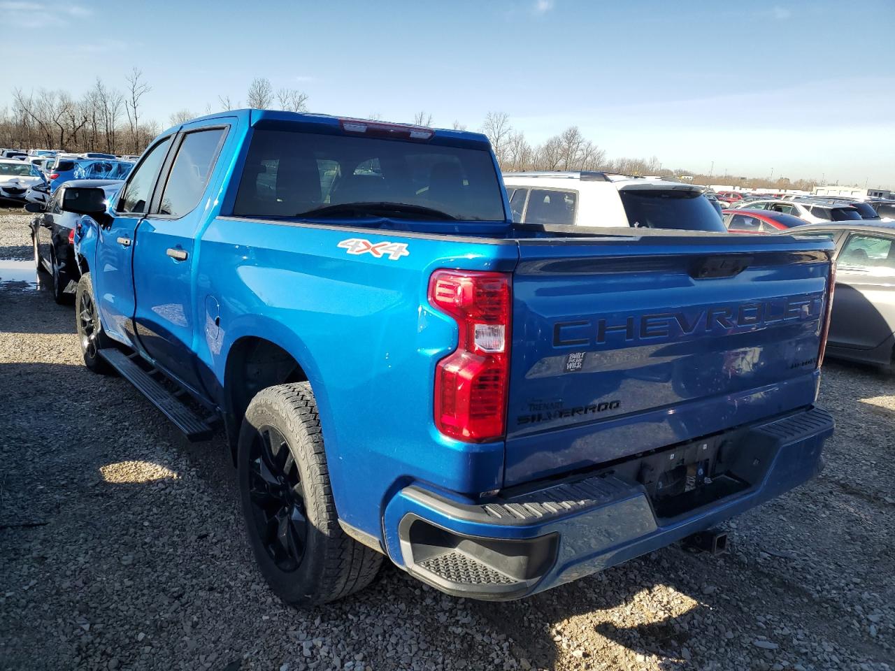 2022 CHEVROLET SILVERADO K1500 CUSTOM VIN:3GCPDBEK0NG526415