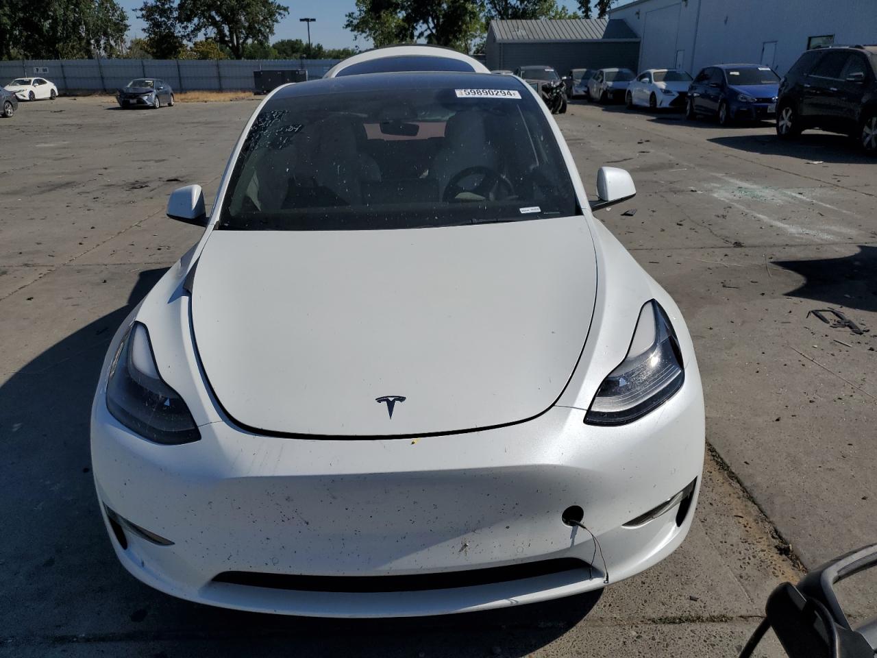 2022 TESLA MODEL Y  VIN:7SAYGDEF7NF340910