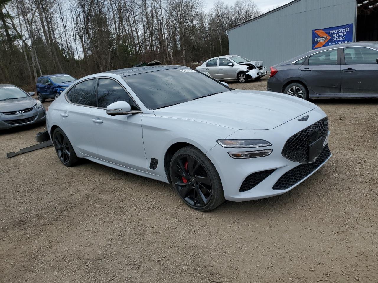 2023 GENESIS G70 BASE VIN:KMTG54TEXPU114395