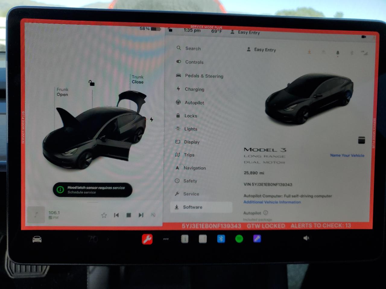 2022 TESLA MODEL 3  VIN:5YJ3E1EB0NF139343