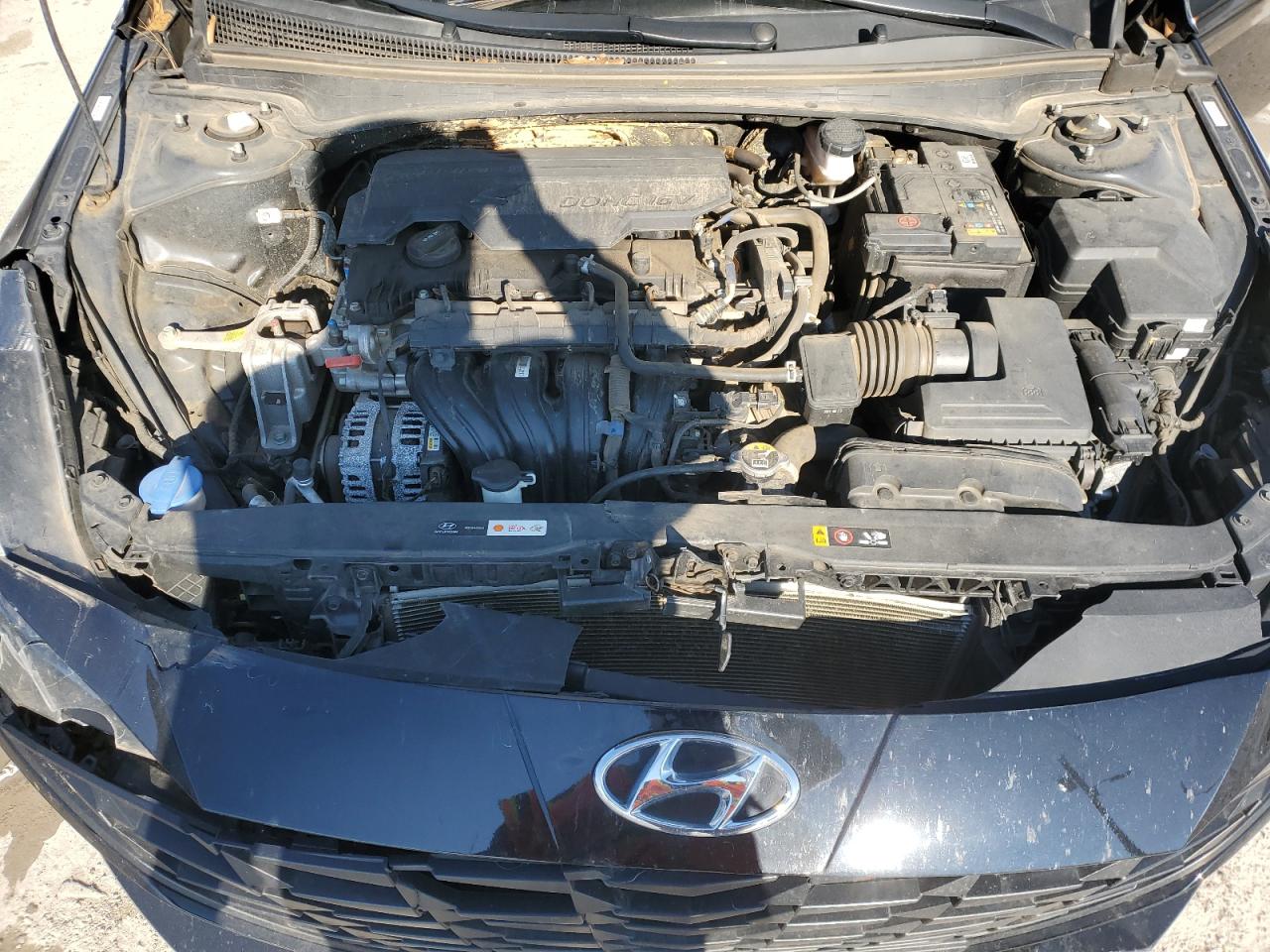 2022 HYUNDAI ELANTRA SEL VIN:KMHLM4AGXNU274029