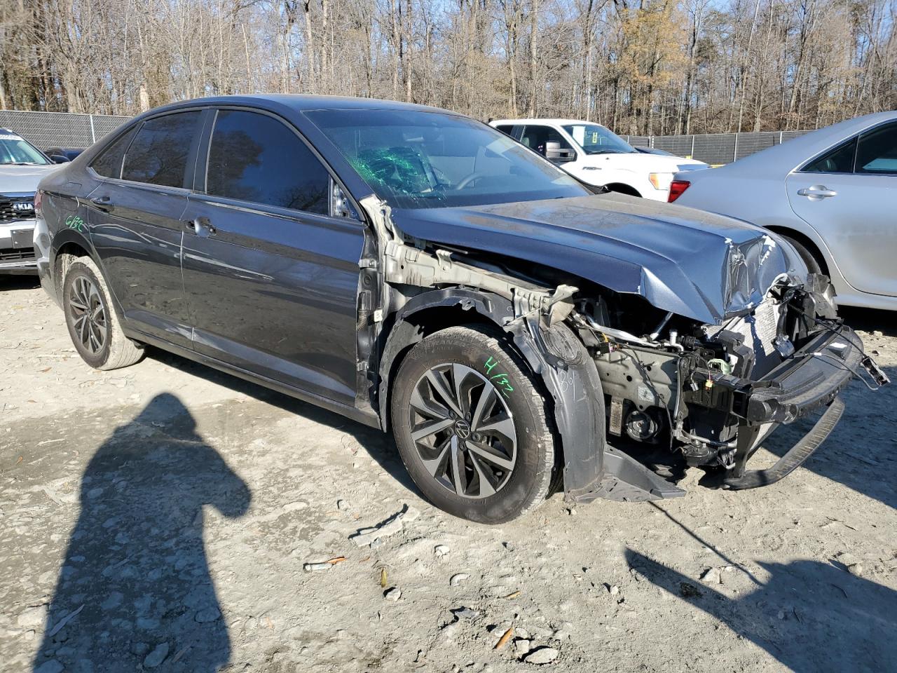 2023 VOLKSWAGEN JETTA S VIN:3VW4M7BU9PM022937