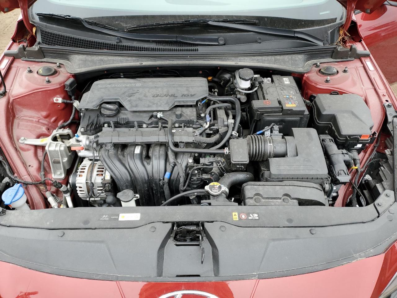 2023 HYUNDAI ELANTRA SEL VIN:KMHLM4AG1PU593452