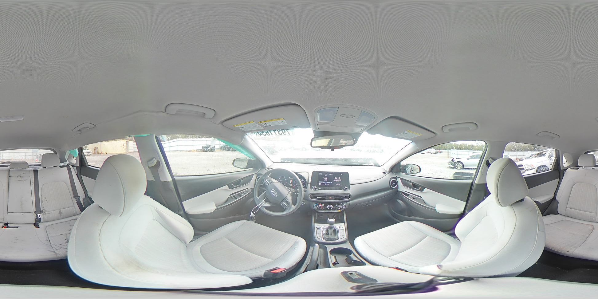 2023 HYUNDAI KONA SEL VIN:KM8K62AB7PU004127