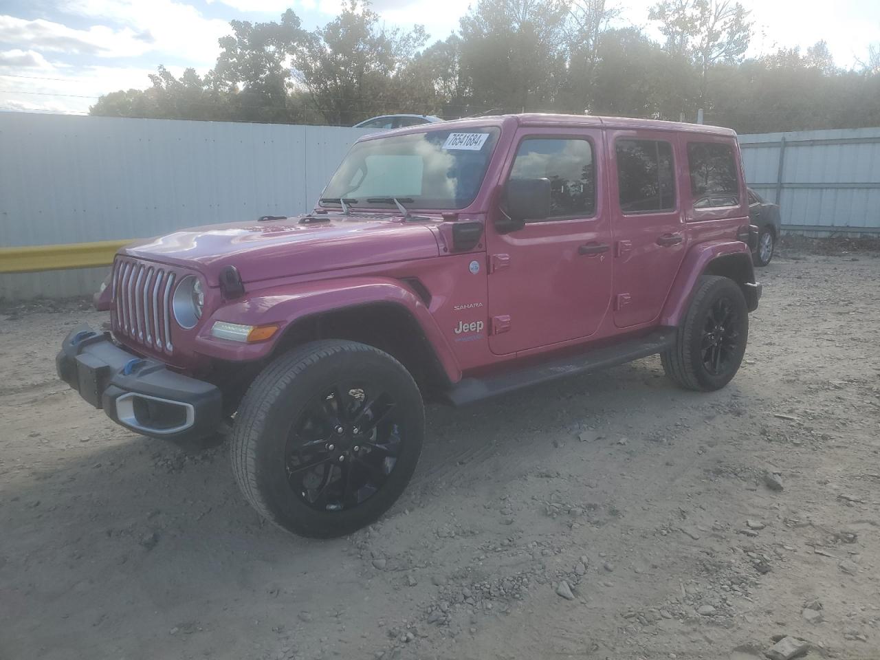 2022 JEEP WRANGLER UNLIMITED SAHARA 4XE VIN:1C4JJXP60NW101628
