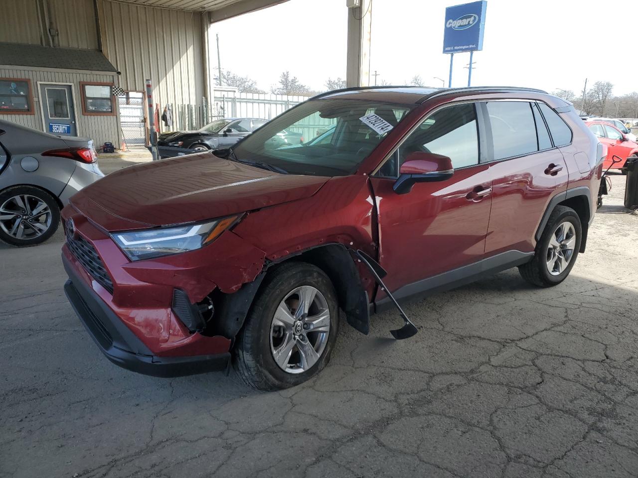 2022 TOYOTA RAV4 XLE VIN:2T3P1RFVXNW256815