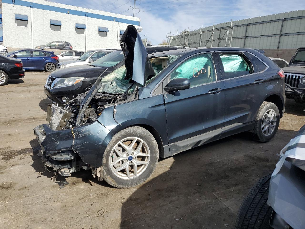 2022 FORD EDGE SEL VIN:2FMPK4J95NBA74769