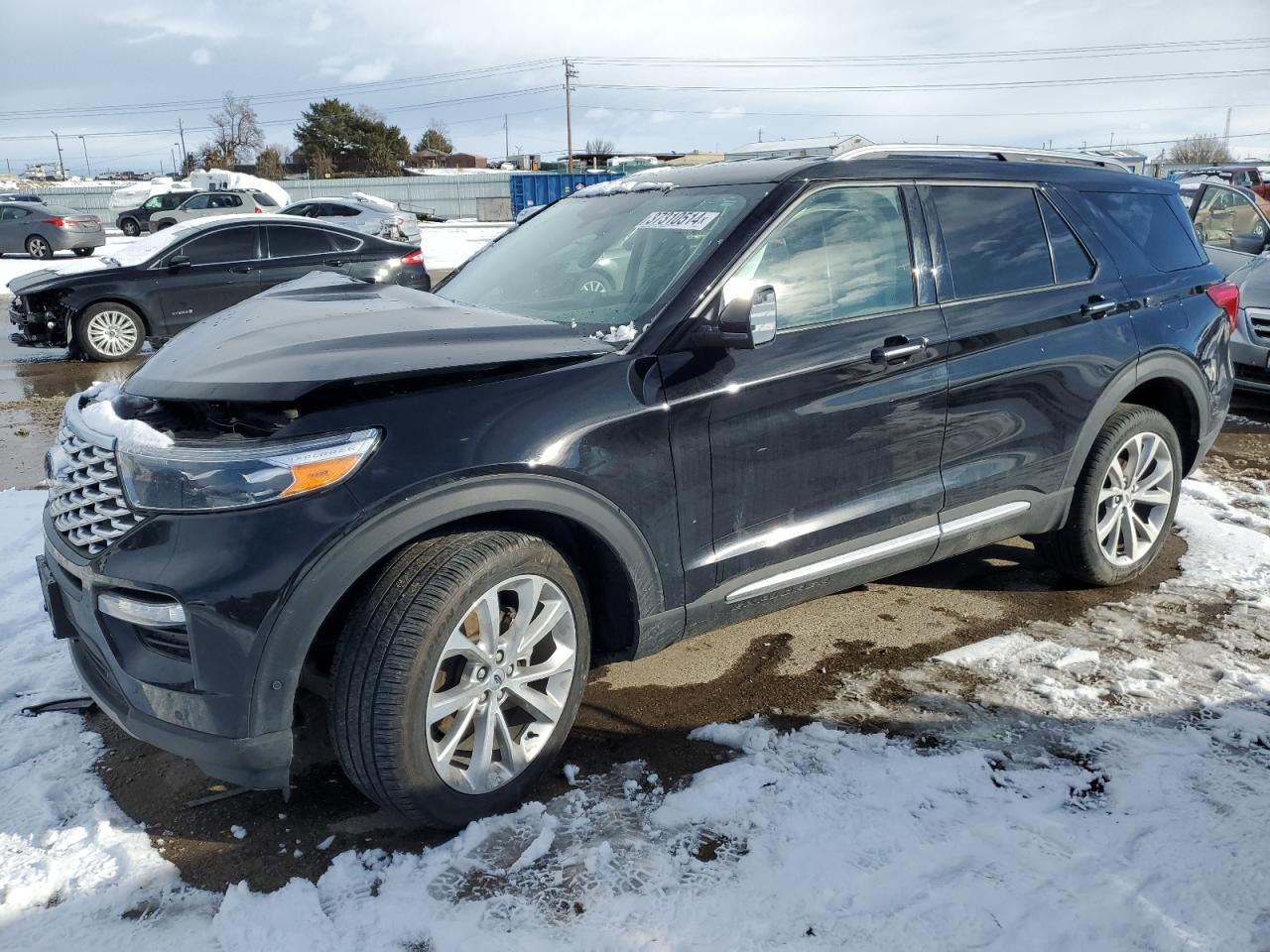 2022 FORD EXPLORER PLATINUM VIN:1FM5K8HC6NGA87734