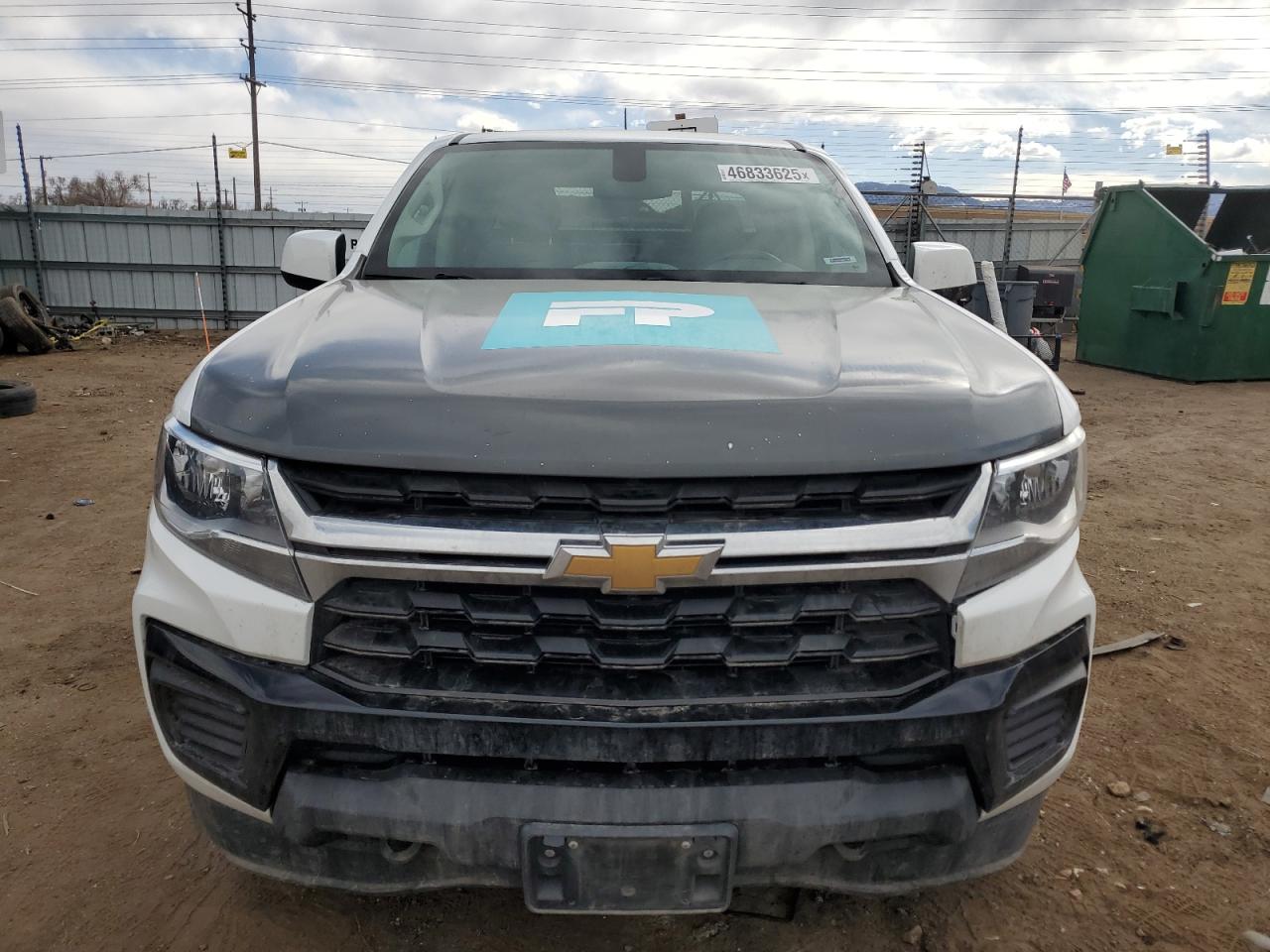 2022 CHEVROLET COLORADO  VIN:1GCGTBEN0N1120839