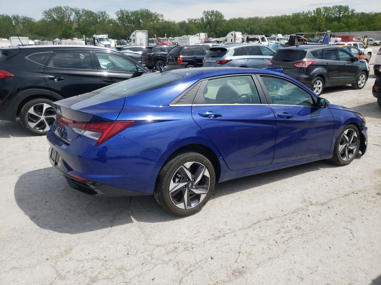 2023 HYUNDAI ELANTRA LIMITED VIN:5NPLP4AG6PH088819