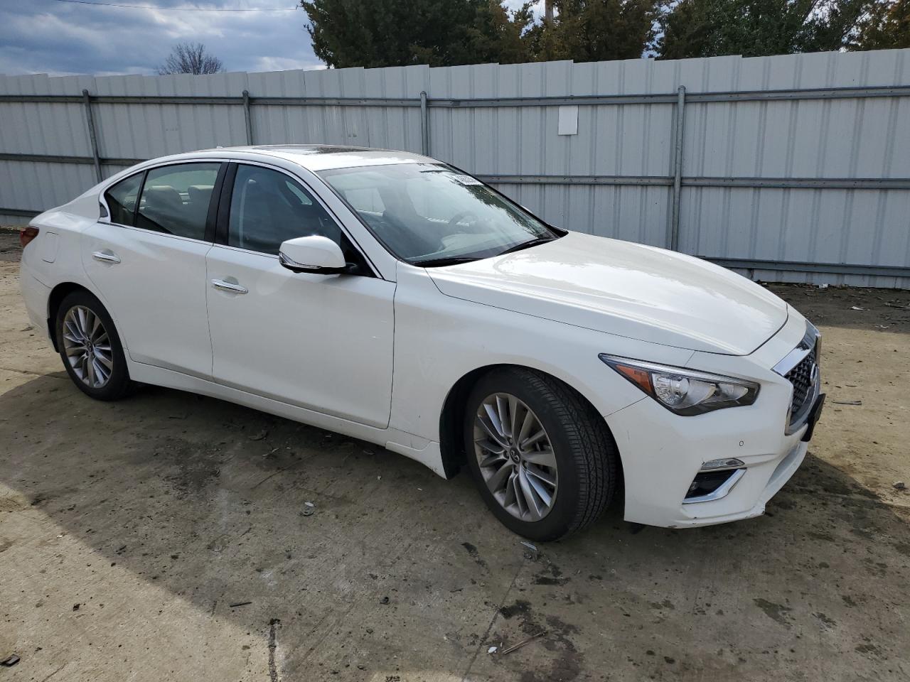 2022 INFINITI Q50 LUXE VIN:JN1EV7BR0NM341090