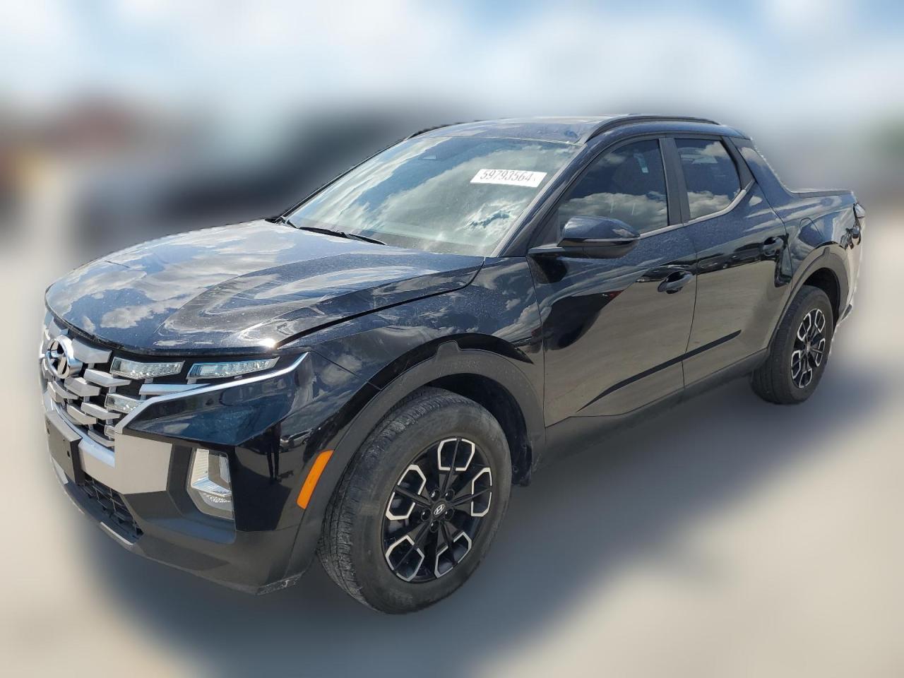 2022 HYUNDAI SANTA CRUZ SEL VIN:5NTJC4AE3NH009820