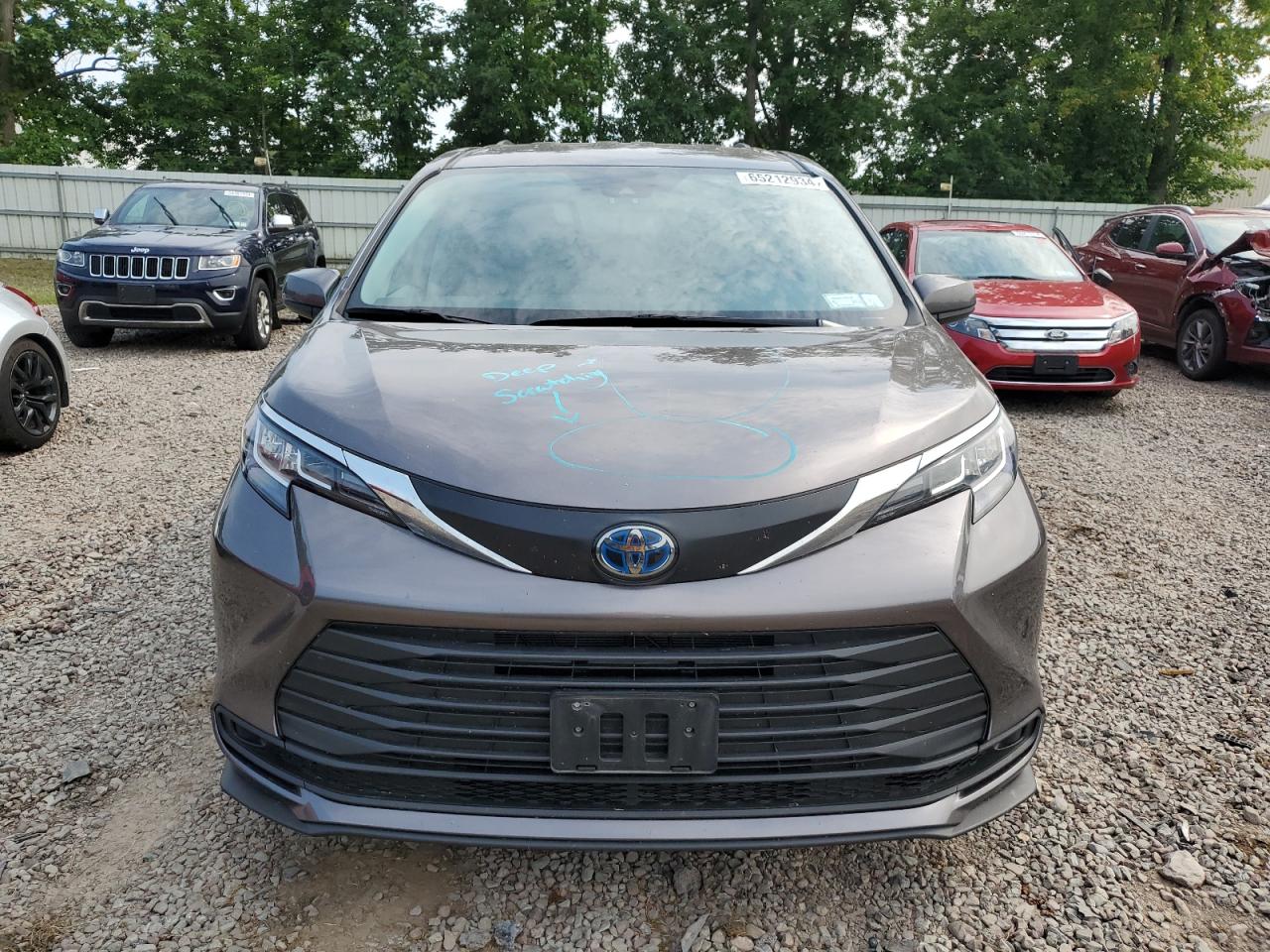 2022 TOYOTA SIENNA LE VIN:5TDKSKFCXNS062221