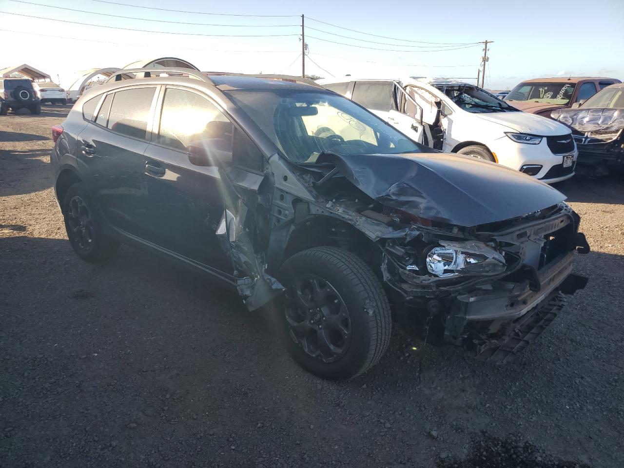 2023 SUBARU CROSSTREK SPORT VIN:JF2GTHRC3PH222885