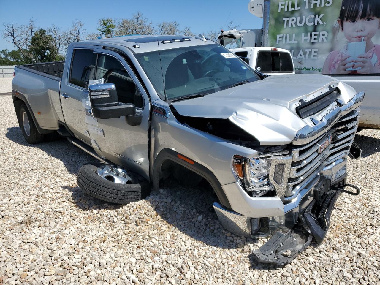 2022 GMC SIERRA K3500 SLT VIN:1GT49UEY5NF360897