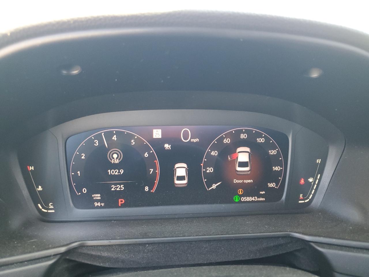 2023 HONDA ACCORD EX VIN:1HGCY1F31PA024777