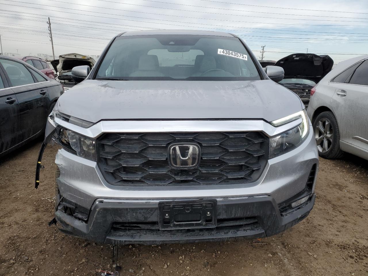 2022 HONDA PASSPORT EXL VIN:5FNYF8H52NB021277