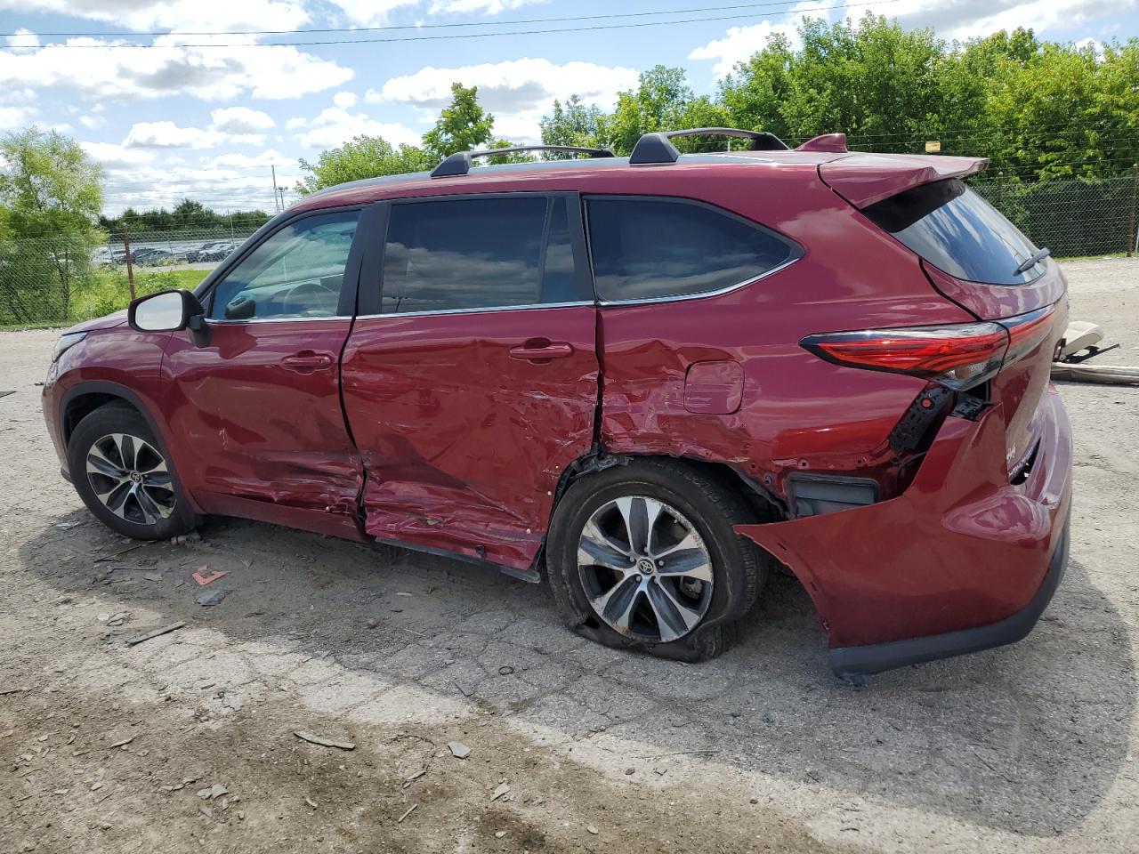 2023 TOYOTA HIGHLANDER L VIN:5TDKDRBH6PS045200