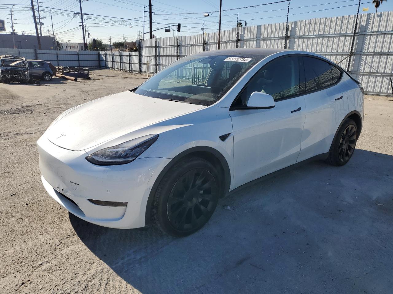2022 TESLA MODEL Y  VIN:7SAYGDEE4NF487371